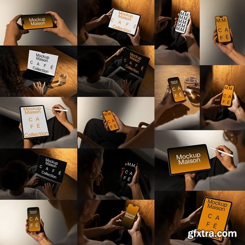 Mockup Maison - Cafe2 Collection - 16 Mockups