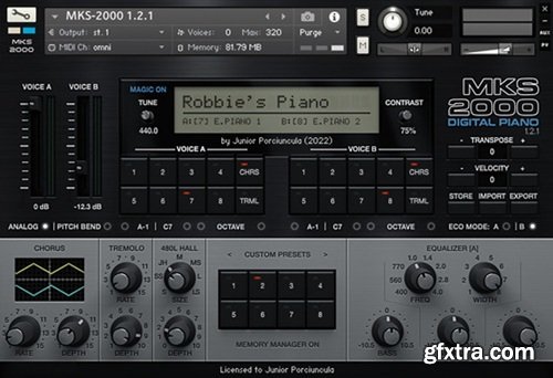 Junior Porciuncula MKS-2000 Digital Piano Fixed