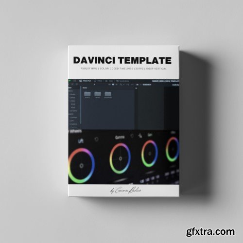 Cameron Radice - Davinci Resolve Project Template for Instagram Reels