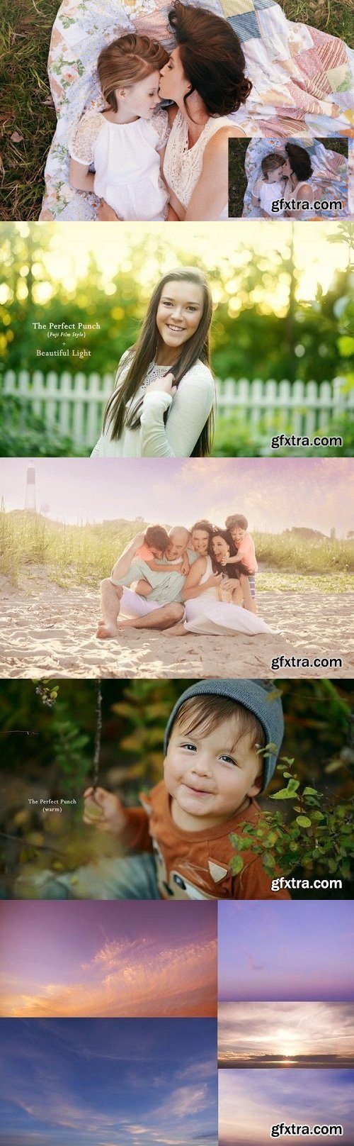 Jackie Jean Photography - The Perfect Punch Actions + Sky Overlays