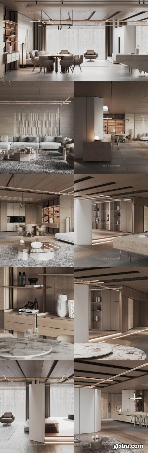 Apartment Interior Scene 07