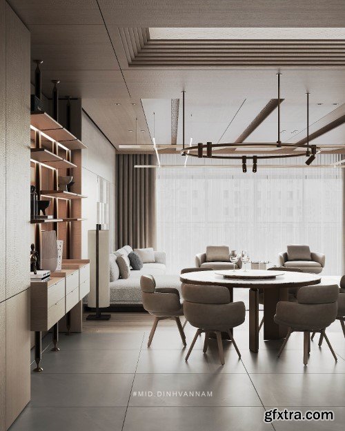 Apartment Interior Scene 07