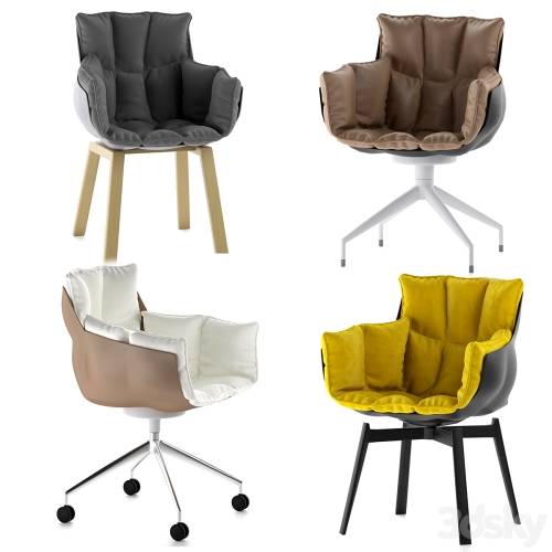 '3dsky Pro - B&B Italia Husk Chairs' '3dsky Pro - B&B Italia Husk Chairs'