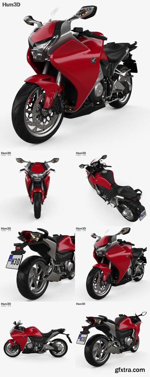 3DModels - Honda VFR1200F 2015 3D model