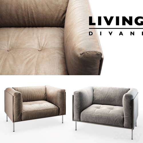 '3dsky Pro - Living divani rod chair' '3dsky Pro - Living divani rod chair'