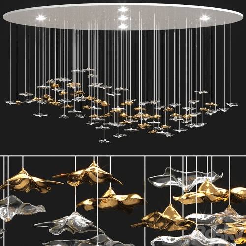 '3dsky Pro - Sand and Sea hanging chandelier' '3dsky Pro - Sand and Sea hanging chandelier'