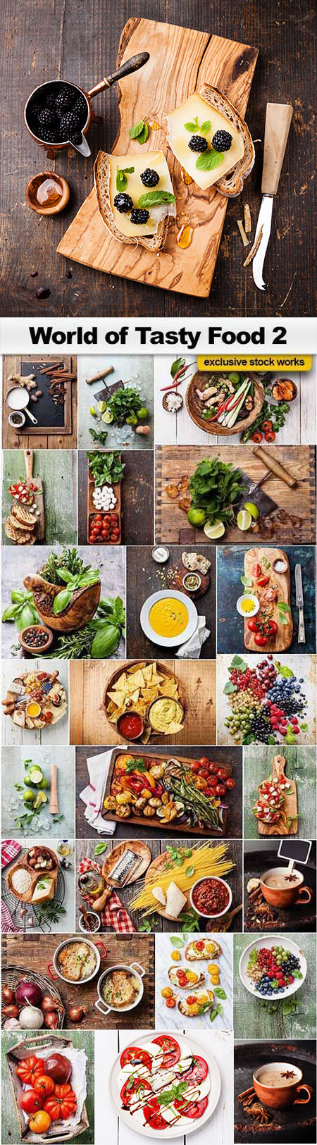 World of Tasty Food #2, 25xJPG