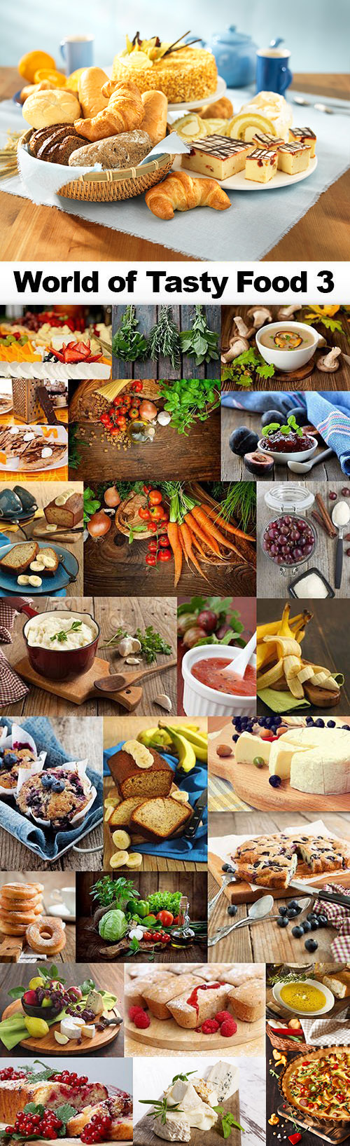World of Tasty Food #3, 25xJPG