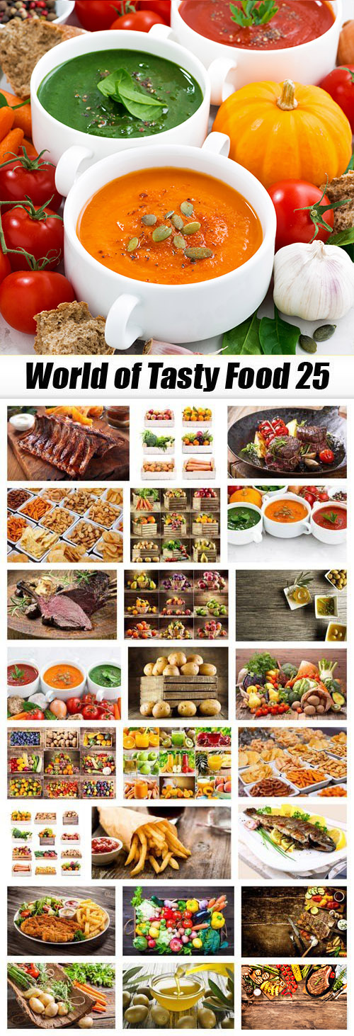 World of Tasty Food #25, 25xJPG