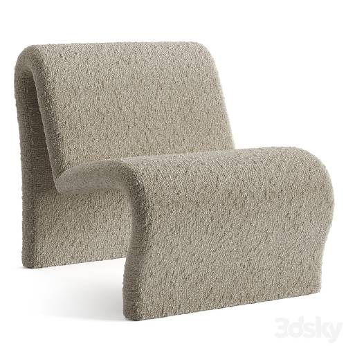 '3dsky Pro - Curvy Sculptural Lounge Chair' '3dsky Pro - Curvy Sculptural Lounge Chair'
