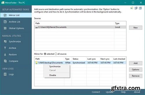 Techsoft MirrorFolder 6.1.523.480 Enterprise Edition
