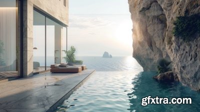 Luxury Seaside Backgrounds & Scenes 70xJPG Luxury Seaside Backgrounds & Scenes 70xJPG