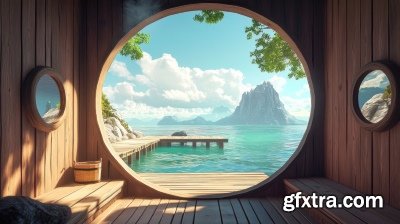 Luxury Seaside Backgrounds & Scenes 70xJPG Luxury Seaside Backgrounds & Scenes 70xJPG