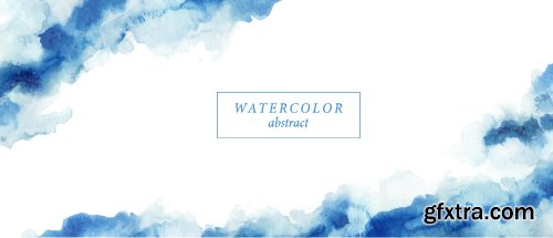 Watercolor Summer Backgrounds in Vectors 25xEPS