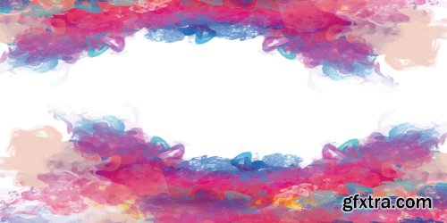 Watercolor Splash Vectors 23xAI, 3xJPG Watercolor Splash Vectors 23xAI, 3xJPG