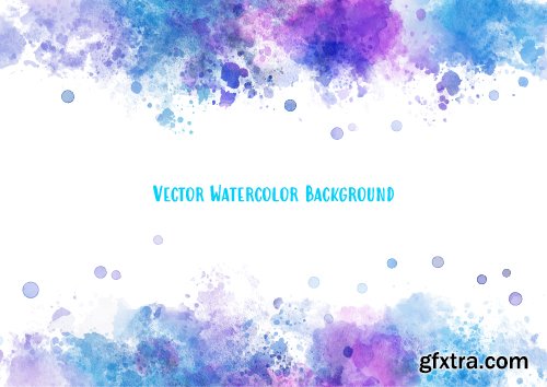 Watercolor Splash Vectors 23xAI, 3xJPG Watercolor Splash Vectors 23xAI, 3xJPG