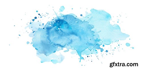 Watercolor Splash Vectors 23xAI, 3xJPG Watercolor Splash Vectors 23xAI, 3xJPG