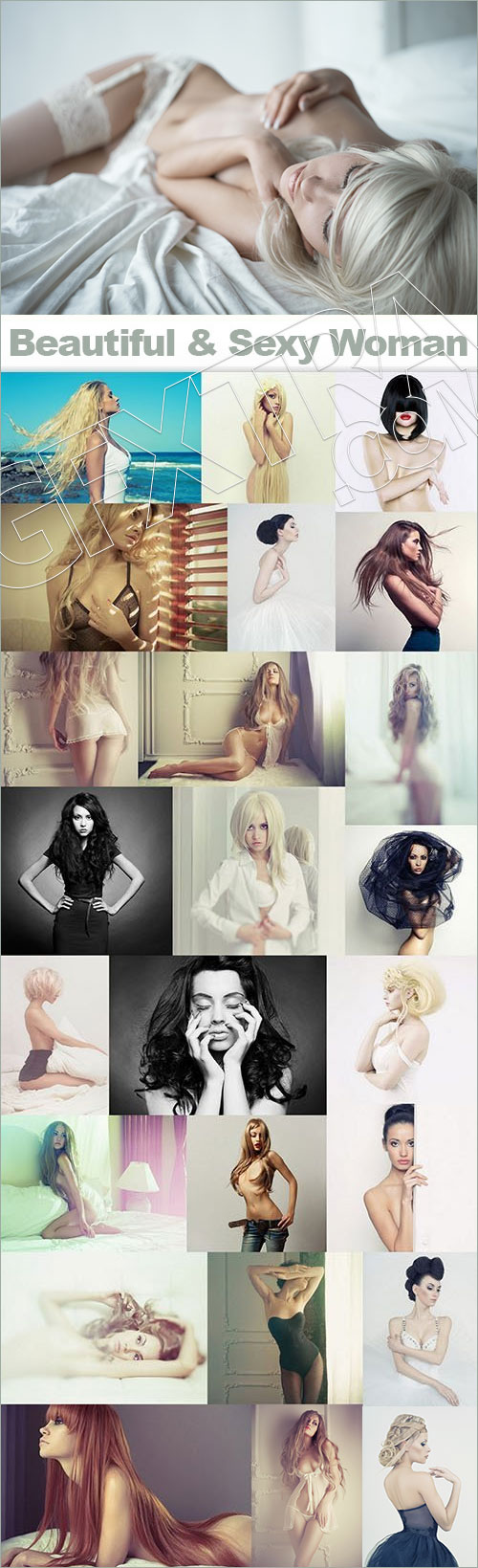 Beautiful & Sexy Woman 25xJPG