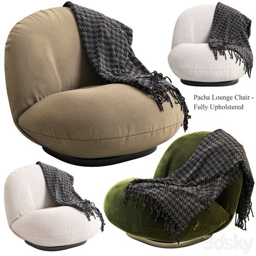 '3dsky Pro - Pacha Lounge Chair by GUBI'
