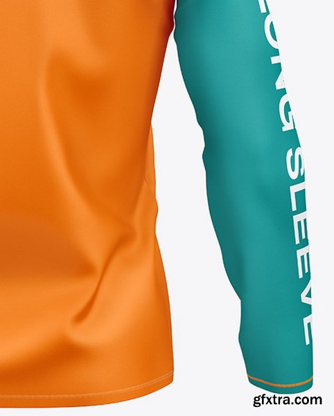 YellowImages - Men\'s Long Sleeve Raglan T-Shirt Mockup 120277