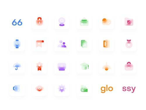 'Glossy66 icons' 'Glossy66 icons'