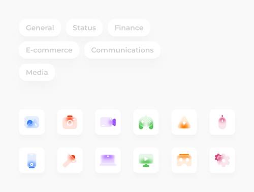 'Glossy66 icons'