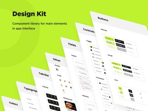 'Quicker Food Delivery App UI KIT' 'Quicker Food Delivery App UI KIT'