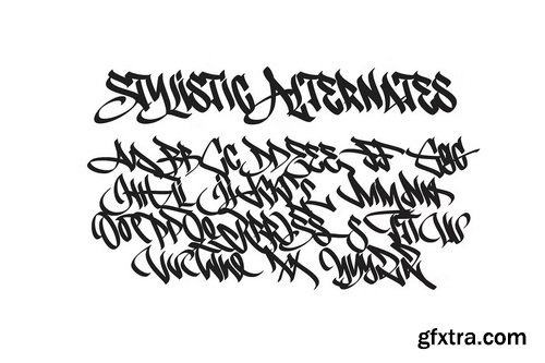 CreativeMarket - Chiloe Graffiti Typeface