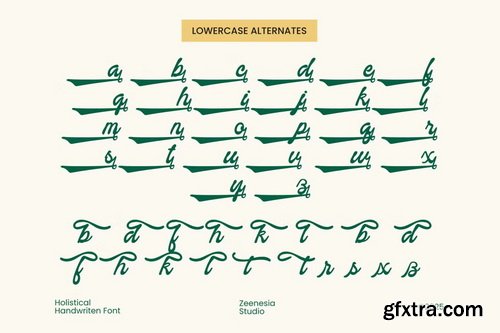 CreativeMarket - Holistical A Handwitten Font