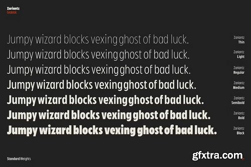 CreativeMarket - Zariantz Grotesk Variable
