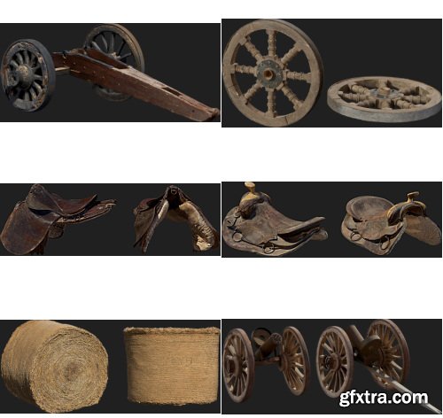 Quixel MegaScans - Wild West Collections