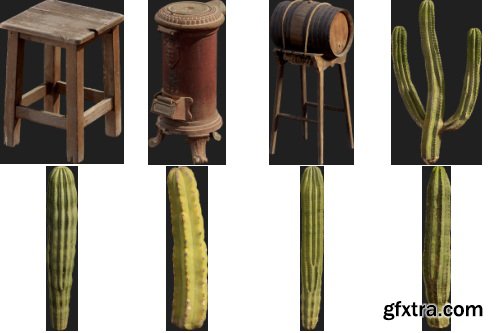 Quixel MegaScans - Wild West Collections