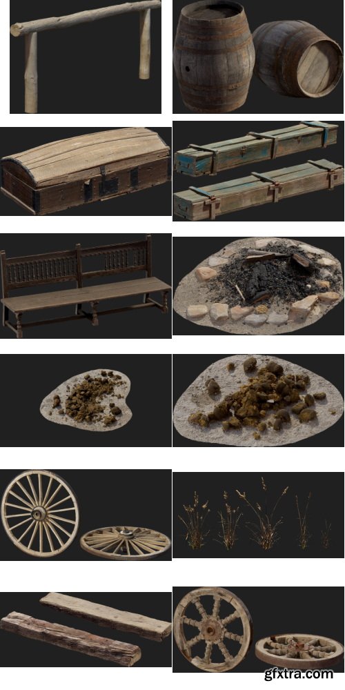 Quixel MegaScans - Wild West Collections