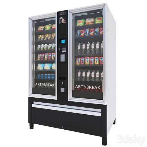 '3dsky Pro - Necta Membo Vending and Snack Machine'
