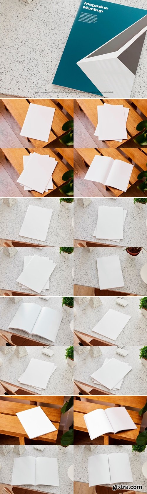 CreativeMarket - A4 Magazine Bundle 284259815