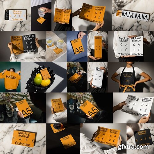 Mockup Masion - Cafe3 Collection - 24 Mockups