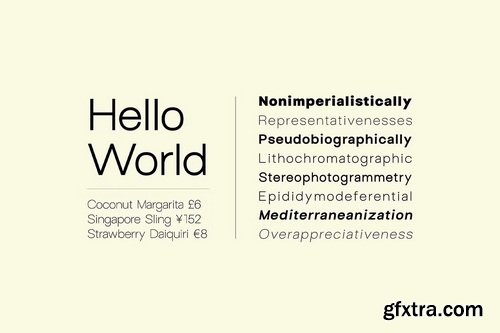 CreativeMarket - Arena Uno Modern Font Family