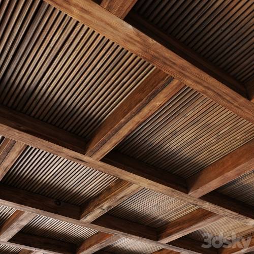 '3dsky Pro - Ceiling on beams No. 8'