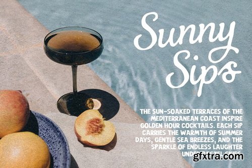 CreativeMarket - Costa Brisa Retro Summer Font Duo