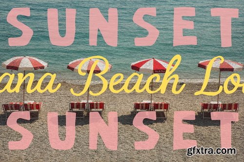 CreativeMarket - Costa Brisa Retro Summer Font Duo