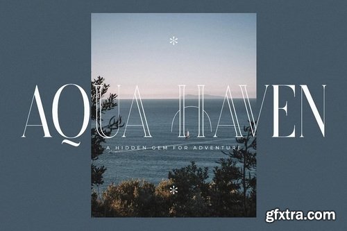 CreativeMarket - Guegie Elegant & Modern Serif Font