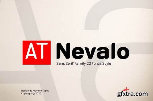CreativeMarket - AT Nevalo Font