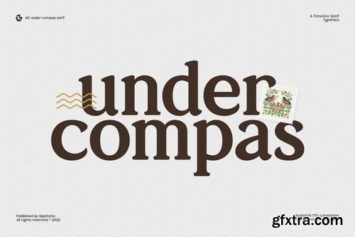 CreativeMarket - GC Under Compas Timeless Serif