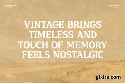 CreativeMarket - GC Under Compas Timeless Serif