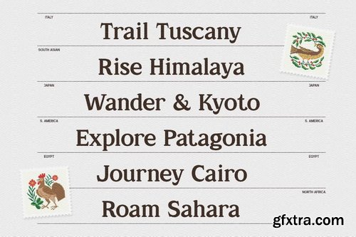 CreativeMarket - GC Under Compas Timeless Serif