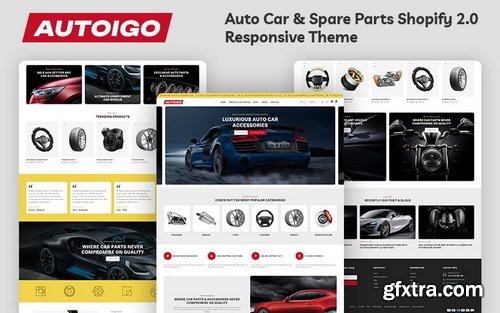 Autoigo - Automotive Car & Spare Parts Auto Tool Multipurpose Shopify 2.0 Responsive Theme Shopify Theme