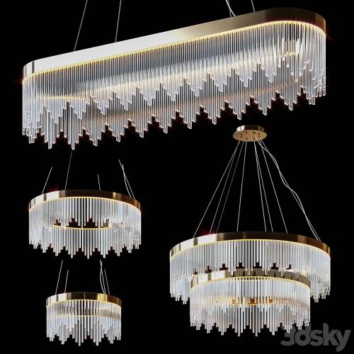 '3dsky Pro - Hanging chandeliers FAIRYTALE by Romatti'