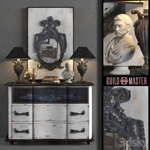 '3dsky Pro - Dresser with mirror GuildMaster' '3dsky Pro - Dresser with mirror GuildMaster'