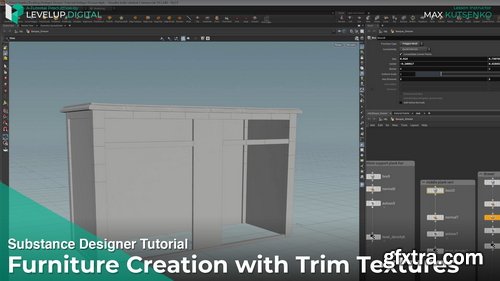 Gumroad - Levelup.Digital - Furniture Creation with Trim Textures | Max Kutsenko
