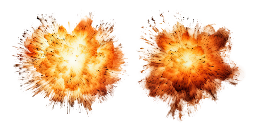 Transparent Great Explosions 30xPNG